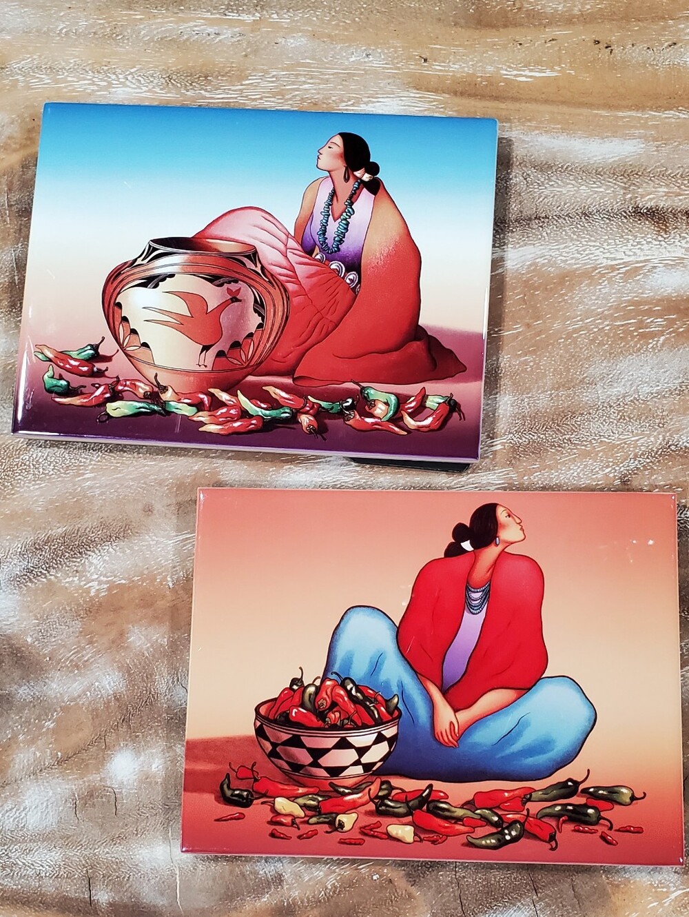 R.C. Gorman Southwest Collectible Tile Art
